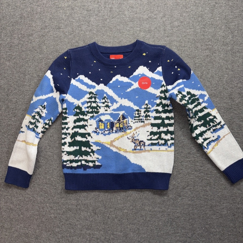 Holiday Lane‎ Girls Winter Sweater Size XS 5/6